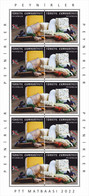 Turkey, Türkei - 2022 - Turkish Cuisine & Cheeses - 1.Sheetlet Of 5 Set ** MNH - Ongebruikt