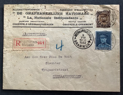 Recommande 75c + 1fr75 "Kepi" GERAARDSBERGEN / GRAMMONT "De Onafhankelijke" - 1931-1934 Kepi