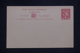 ZANZIBAR - Entier Postal Non Circulé  - L 132786 - Zanzibar (...-1963)