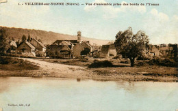 Villiers Sur Yonne * Vue D'ensemble Prise Des Bords De L'yonne - Other & Unclassified