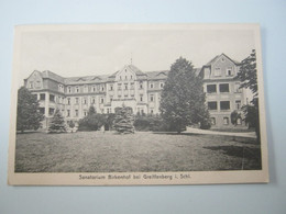 GREIFENBERG , Sanatorium ,  Schöne Karte  Um 1931 - Schlesien