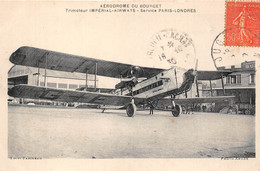 93-LE-BOURGET- AERODROME DU BOURGET- TRIMOTEUR IMPERIAL-AIRWAYS- SERVICE PARIS LONDRES - Le Bourget