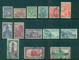 India 1949 Pictorials To 5r FU - Usados