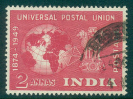 India 1949 UPU 75th Anniv. 2a FU - Usati