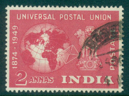 India 1949 UPU 75th Anniv. 2a FU - Gebraucht