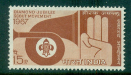 India 1967 Boy Scouts MUH - Unused Stamps