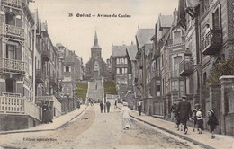 CPA FRANCE - 80 - ONIVAL SUR MER - Avenue Du Casino - Edition Spéciale Sire - Piétons - Onival