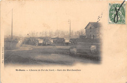 93-SAINT-OUEN- CHEMIN DE FER DU NORD GARE DES MARCHANDISES - Saint Ouen