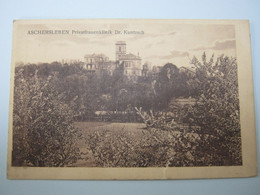 Aschersleben  ,  Schöne Karte  Um 1930 , Unten Randriss - Aschersleben