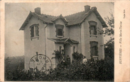 Buffières Canton De Cluny Villa Marie-Thérèse Petit Village Saône-et-Loire Cpa Voyagée En 1911 En TB.Etat - Sonstige & Ohne Zuordnung