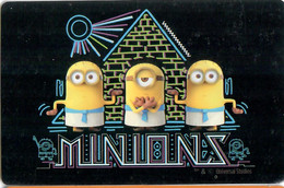 Carte Card Carrefour - LES MINIONS -  EN EGYPTE Pyramide Pharaon - Autres & Non Classés