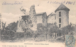 PONTCHARRA-sur-BREDA (Isère) - Ruines Du Château Bayard - Précurseur Voyagé 1903 - Pontcharra