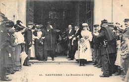 92-NANTERRE- LA ROSIERE  A L'EGLISE - Nanterre