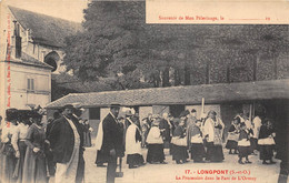 91-LONGPONT- LA PROCESSION DANS LE PARC DE L'ORMOY - Autres & Non Classés