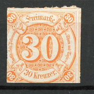 T Und T  SUD- Yv. N° 41 Mi. N° 25  (*) 30k Orange   Cote 2,25  Euro  BE 2 Scans - Thurn And Taxis