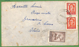 98639 - ARGENTINA - POSTAL HISTORY -  COVER To ITALY,  1966 - Covers & Documents