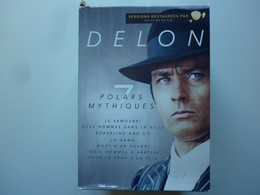 Alain Delon Coffret 7 Dvd Pour La Peau D'un Flic + Trois Abattre + Le Gang + Borsalino & Co + Mort D'un Pourri + Le Samo - Action, Aventure