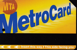 USA MTA METROCARD - Wereld