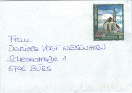 Herzogenburg 2022 Wallfahrtskirche Maria STrass Bei Graz - Gotik Kirchenfenster - Storia Postale