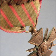 MEDAILLE CROIX DU COMBATTANT 14/18 AVEC PALME + Décoration Guerre Militaria - Frankreich