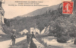 PONTCHARRA-sur-BREDA (Isère) - Chute Et Usine Des Gorges - Société Des Forces Motrices Du Haut-Grésivaudan - Pontcharra