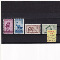 TURCHIA 1949 N° 1083/86 MNH - Ungebraucht