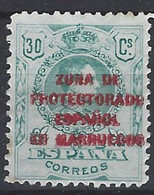 Marruecos 063 (*) Sin Goma. 1916. Puntos Oxido - Marruecos Español