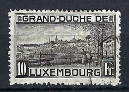 LUXEMBOURG 1923: Le Y&T 141 Obl. CAD - 1921-27 Charlotte Voorzijde