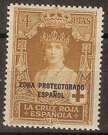 Marruecos 102 ** Cruz Roja. 1926. - Marruecos Español