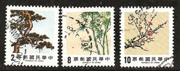 Taiwan 1984 N°Y.T. : 1536 à 1538 Obl. - Gebruikt