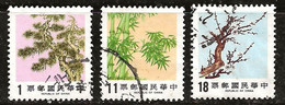 Taiwan 1985 N°Y.T. : 1596 à 1598 Obl. - Used Stamps