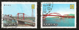 Taiwan 1986 N°Y.T. : 1640 Et 1641 Obl. - Usados