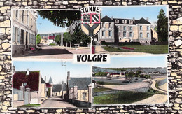 CP FRANCE - 89 - VOLGRE - Multi Vues - Grande Rue - Le Château - Vue Générale - Editions Du Moulin Sartrouville - Autres & Non Classés