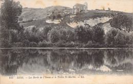 CP FRANCE - 89 - SENS - Les Bords De L'Yonne Et Le Tertre St Martin - LL - Sens