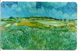 Champs D'Auvers Carte  Calendrier Calendar 1997 France  (salon 170) - Autres & Non Classés