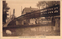 CP FRANCE - 89 - LAROCHE MIGENNES - La Passerelle - Editeur ENDREY MIGENNES - Other & Unclassified