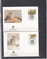 Rossija / FDC / WWF - Animalez De Caza