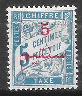 Timbres - Taxe De France Avec Surcharge Arabe : N°10 Chez YT. - Portomarken