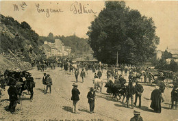 Morlaix * Le Pouliet Un Jour De Foire * Marché Aux Boeufs * Marchands - Morlaix