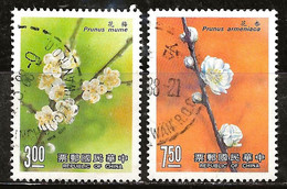 Taiwan 1988 N°Y.T. : 1728 Et 1729 Obl. - Gebruikt