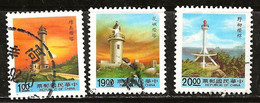 Taiwan 1992 N°Y.T. : 1976 à 1978 Obl. - Usati