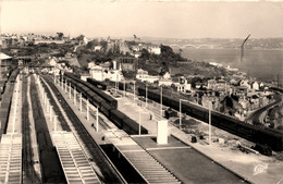 Brest * Vue Sur La Gare * Ligne Chemin De Fer * Wagons - Brest