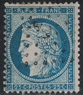 CERES - N°60 - OBLITERATION LOSANGE - ANCRE - PAQUEBOT - COTE 25€ . - 1871-1875 Ceres