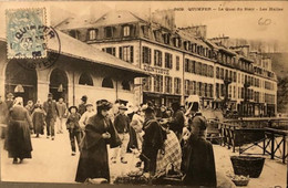 2402   Quimper Le Quai Du Steir Les Halles - Quimper