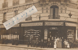 75015 - Maison J. HAENTZLER Située Angle Rue Letellier Et Rue Croix Nivert ( Carte Photo ) - Paris (15)