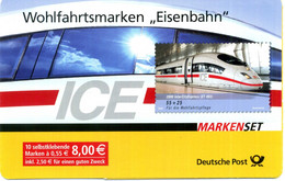 2006 REP. FED. TED. Treni, Wohlfahrtsmarken, Eisenbahn, InterCityExpress ICE, MNH ** Booklet Un. L2396 - Other & Unclassified