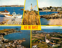 Ile De Batz * Souvenir De La Commune * Cp 5 Vues - Ile-de-Batz