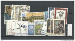 1980 MNH San Marino, Postfris** - Années Complètes