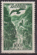 Poste Aérienne - ANDORRE - Le Valira De L'Orient - N°  2 - 1955 - Gebruikt