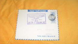 ENVELOPPE ANCIENNE DE 1948../ RE-OPENING OF THE LINE HONGKONG-HAIPHONG-HANOI 10TH MAY 1948  BY AIR FRANCE..CACHETS + TIM - Covers & Documents